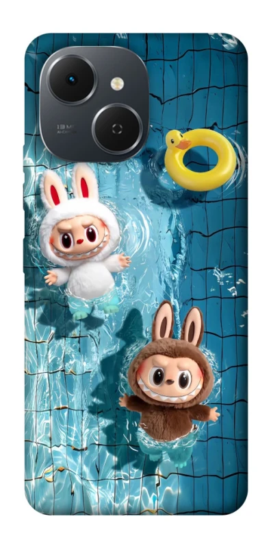 Чохол на TECNO Spark 40C Labubu in the pool фото 1 з 1