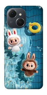 Чохол на TECNO Spark 40C Labubu in the pool фото 1 з 1