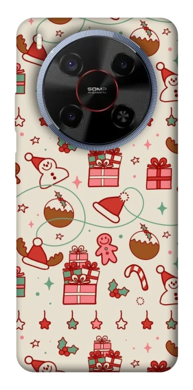 Чохол на ZTE Blade V70 Max Новорічний v14 фото 1 з 1