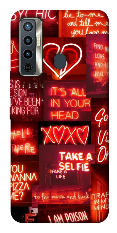 Чохол на TECNO Camon 17 Love collage ver.7 фото 1 з 1