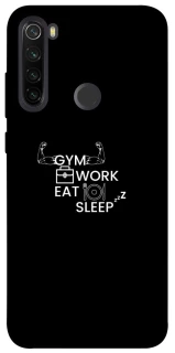 Чохол на Xiaomi Redmi Note 8T Gym v2 фото 1 з 1