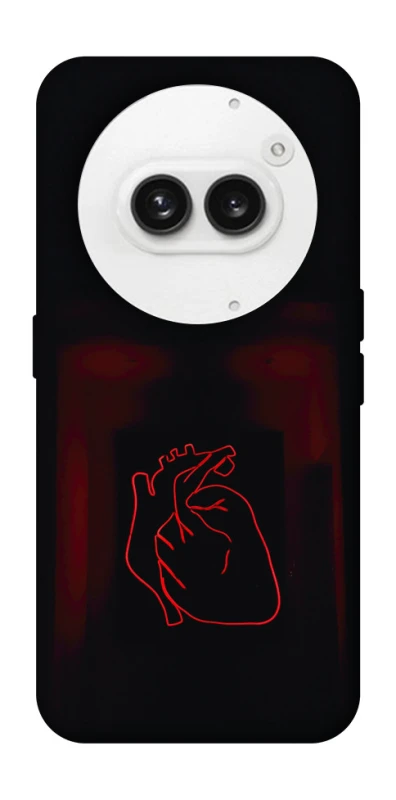 Чехол на Nothing Phone (2a) Красное сердце фото 1 из 1