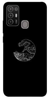 Чохол на ZTE Blade A52 Black tsunami фото 1 з 1