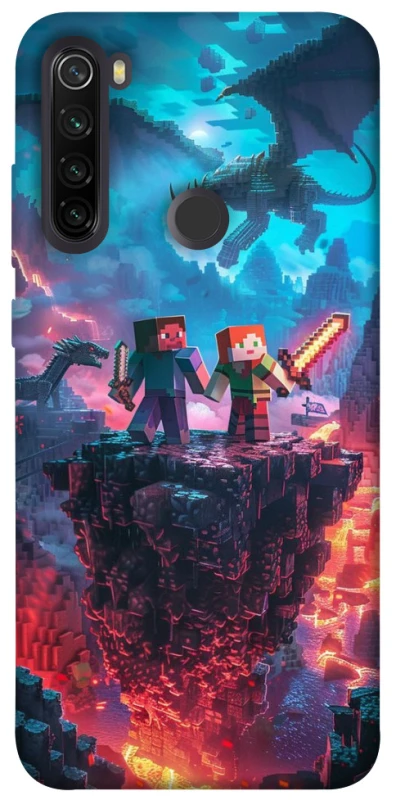 Чохол на Xiaomi Redmi Note 8T Minecraft v3 фото 1 з 1