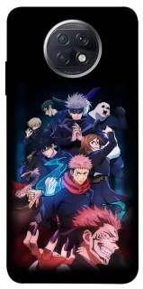 Чехол на Xiaomi Redmi Note 9 5G / Note 9T Magic battle фото 1 из 1