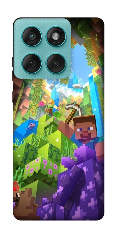 Чохол на Motorola Edge 60 Fusion Minecraft forever фото 1 з 1