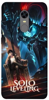 Чехол на Xiaomi Redmi 5 Plus / Redmi Note 5 (Single Camera) Solo leveling  Jinwoo фото 1 из 1