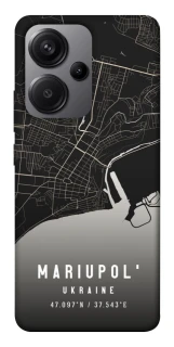 Чехол на Xiaomi Redmi Note 13 Pro+ Mariupol map фото 1 из 1