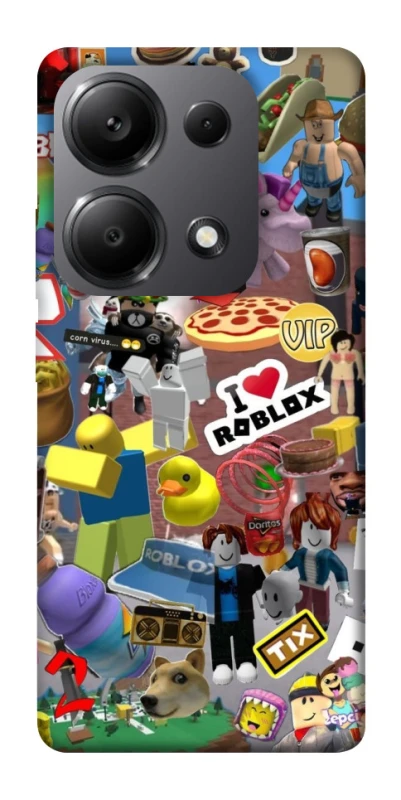 Чохол на Xiaomi Redmi Note 13 Pro 5G Roblox collage ver.5 фото 1 з 1