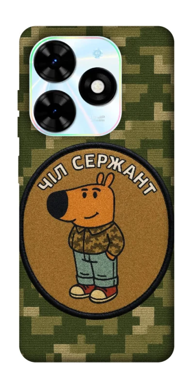 Чохол на TECNO Spark Go 2024 Чіл сержант фото 1 з 1