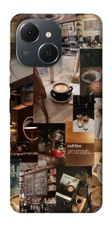 Чохол на TECNO Spark 40C Coffee collage ver.2 фото 1 з 1