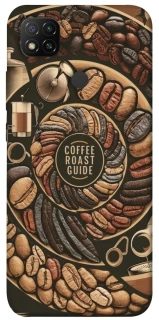 Чохол на Xiaomi Redmi 9C Coffee roast guide фото 1 Чохол на Xiaomi Redmi 9C Coffee roast guide фото 1 з 1
