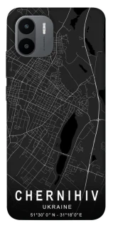 Чохол на Xiaomi Redmi A1 / A2 Chernihiv map фото 1 з 1