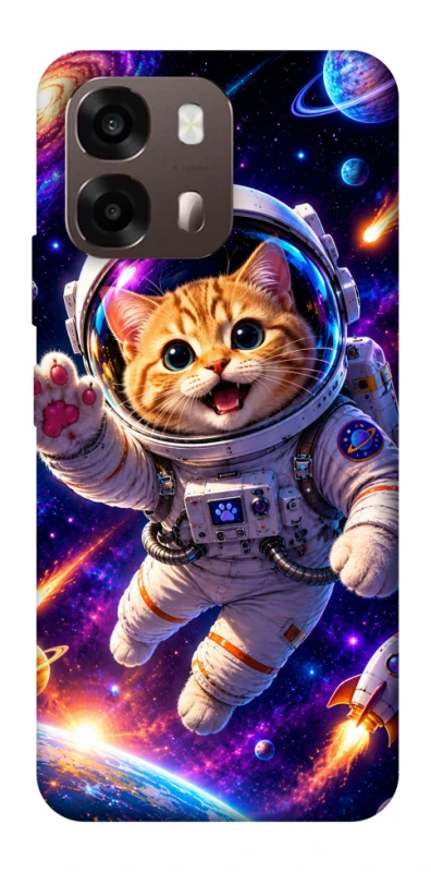 Чохол на Oppo A6 Space Cat фото 1 з 2