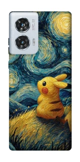 Чохол на Motorola Edge 50 Fusion Pikachu and Van Gogh фото 1 з 1