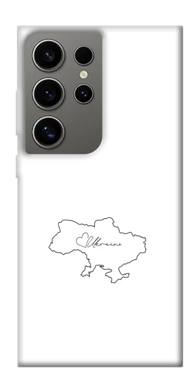 Чохол на Samsung Galaxy S24 Ultra Ukraine map фото 1 з 1