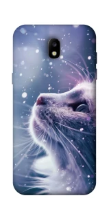 Чехол на Samsung Galaxy J5 (2017) Snow cat фото 1 из 1