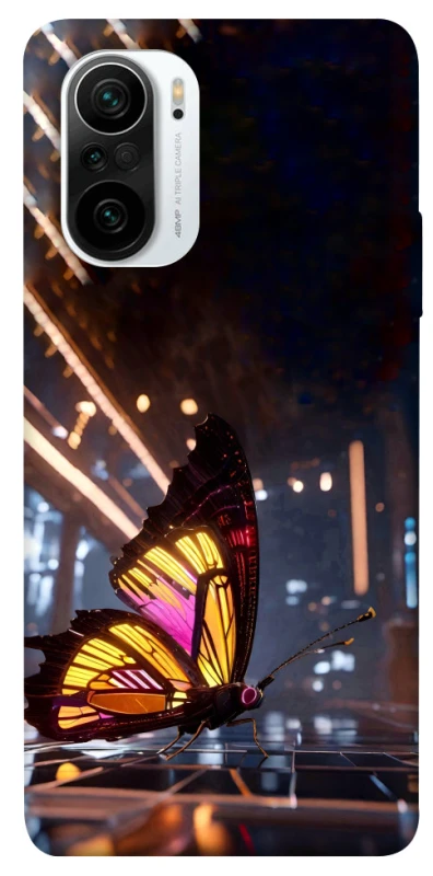 Чохол на Xiaomi Redmi K40 / K40 Pro / K40 Pro+ / Poco F3 Cyber butterfly фото 1 з 1