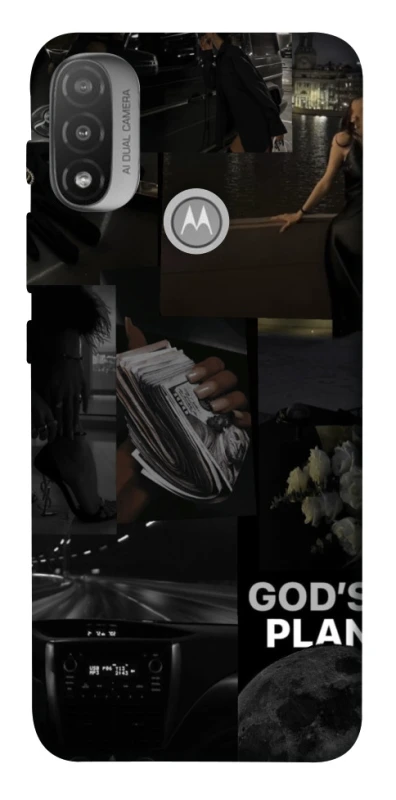 Чохол на Motorola Moto E20 God's plan фото 1 з 1