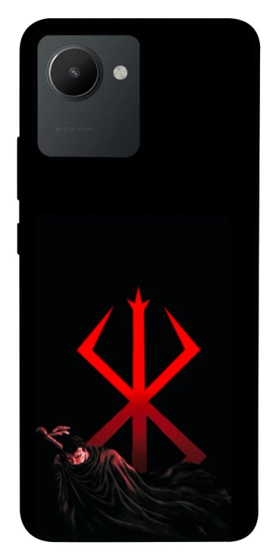 Чехол на Realme C30s Berserk Red Logo фото 1 из 1