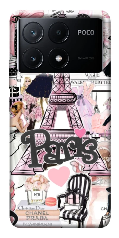 Чехол на Xiaomi Poco X6 Fashion collage ver.8 фото 1 из 1