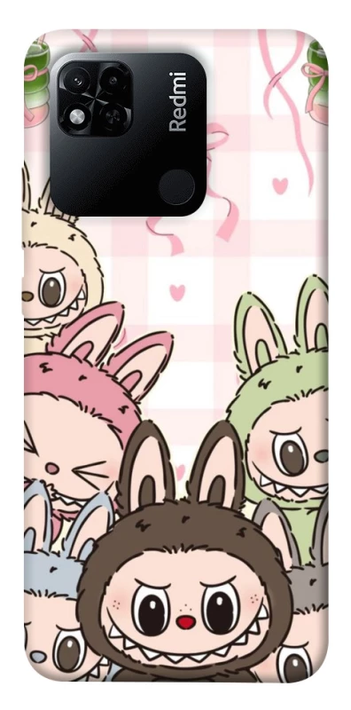 Чохол на Xiaomi Redmi 10A All Labubu 2 фото 1 з 1
