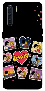 Чехол на Oppo A91 Love is ver.2 фото 1 из 1