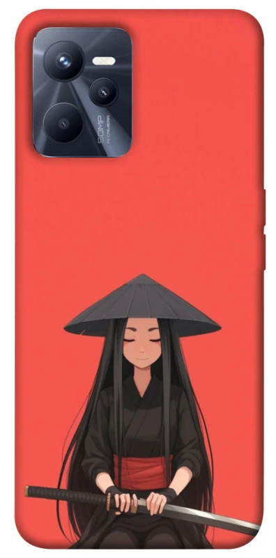 Чехол на Realme C35 Red samurai фото 1 из 1