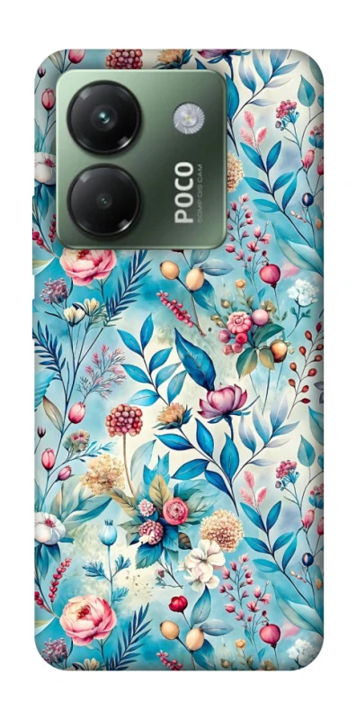 Чохол на Xiaomi Poco M7 pro 5G Floral design ver.5 фото 1 з 1