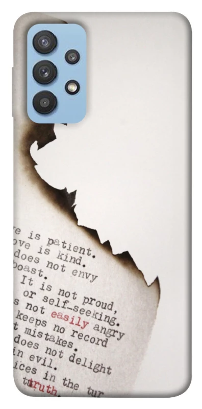 Чехол на Samsung Galaxy M32 Стихи фото 1 из 1