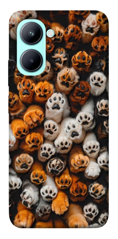 Чехол на Realme C33 Сat paws фото 1 из 1