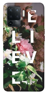 Чехол на Oppo Reno 5 Lite Believe фото 1 из 1