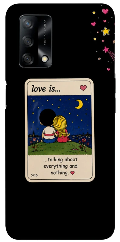Чохол на Oppo A74 4G Love is ver.6 фото 1 з 1