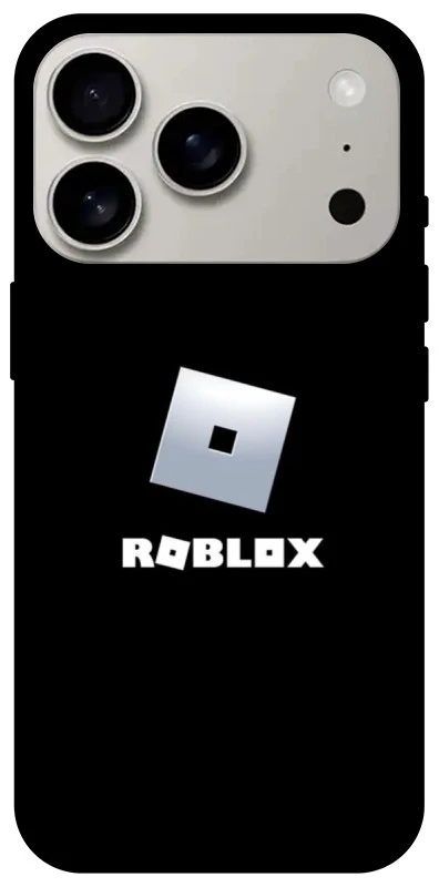 Чохол на Apple iPhone 17 Pro (6.3") Roblox logo black фото 1 з 1