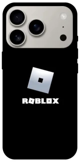 Чохол на Apple iPhone 17 Pro (6.3") Roblox logo black фото 1 з 1