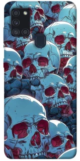 Чехол на Samsung Galaxy A21s Skulls v2 фото 1 из 1