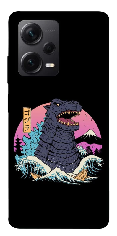 Чехол на Xiaomi Redmi Note 12 Pro+ 5G Годзила фото 1 из 1