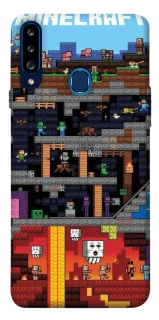 Чохол на Samsung Galaxy A20s Minecraft фото 1 з 1