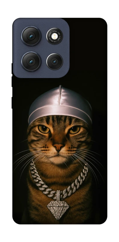 Чехол на Motorola Moto G86 Cat in Bling фото 1 Чехол на Motorola Moto G86 Cat in Bling фото 1 из 1