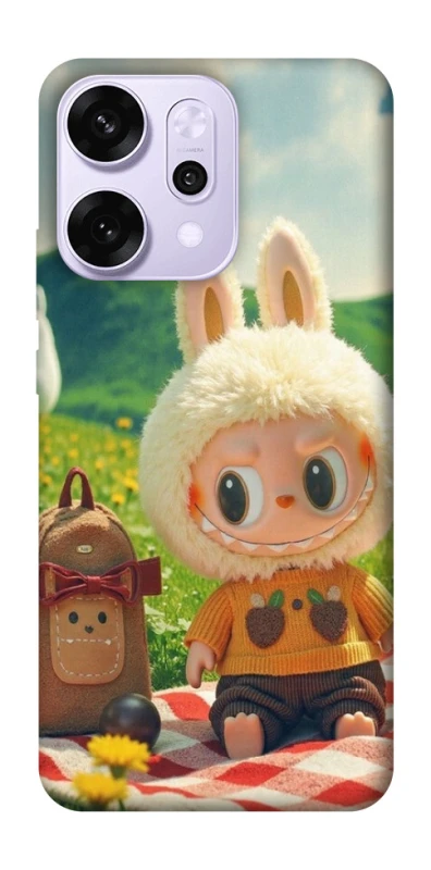 Чехол на Oppo Reno 14 Pro Labubu Smile Edition фото 1 из 1