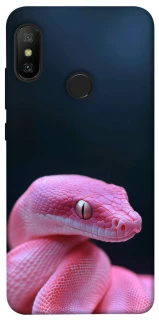 Чехол на Xiaomi Mi A2 Lite / Xiaomi Redmi 6 Pro Розовая Змея фото 1 из 1
