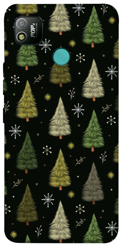 Чехол на TECNO POP 4 Новогодний v42 фото 1 из 1