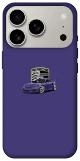Чехол на Apple iPhone 18 Pro Porsche purple фото 1 из 2