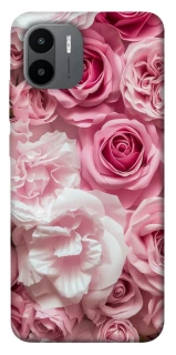 Чохол на Xiaomi Redmi A1 / A2 Рожеві Квіти фото 1 з 1