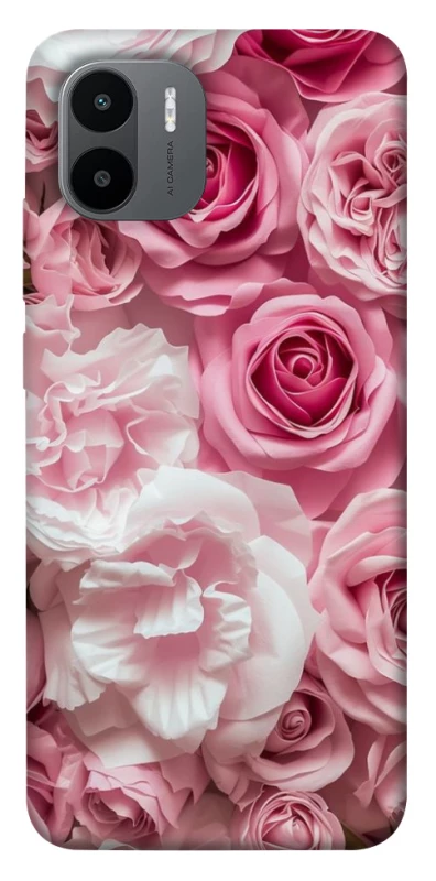 Чохол на Xiaomi Redmi A1+ / Poco C50 / A2+ Рожеві Квіти фото 1 з 1