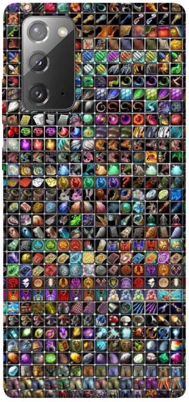 Чохол на Samsung Galaxy Note 20 Inventory menu ver.1 фото 1 з 1