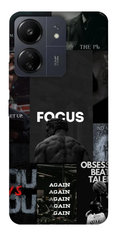 Чохол на Xiaomi Redmi 13C Focus collage фото 1 з 1