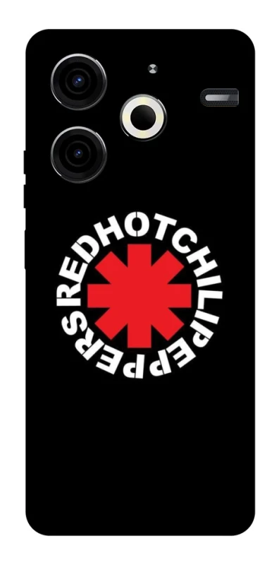 Чехол на TECNO Pova 6 Neo (LI6) Red Hot Chili Peppers logo фото 1 Чехол на TECNO Pova 6 Neo (LI6) Red Hot Chili Peppers logo фото 1 из 1