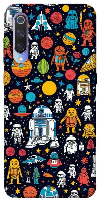 Чохол на Xiaomi Mi 9 Star Wars background ver.2 фото 1 з 1