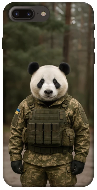 Чехол на Apple iPhone 7 plus / 8 plus Панда защитник фото 1 из 1